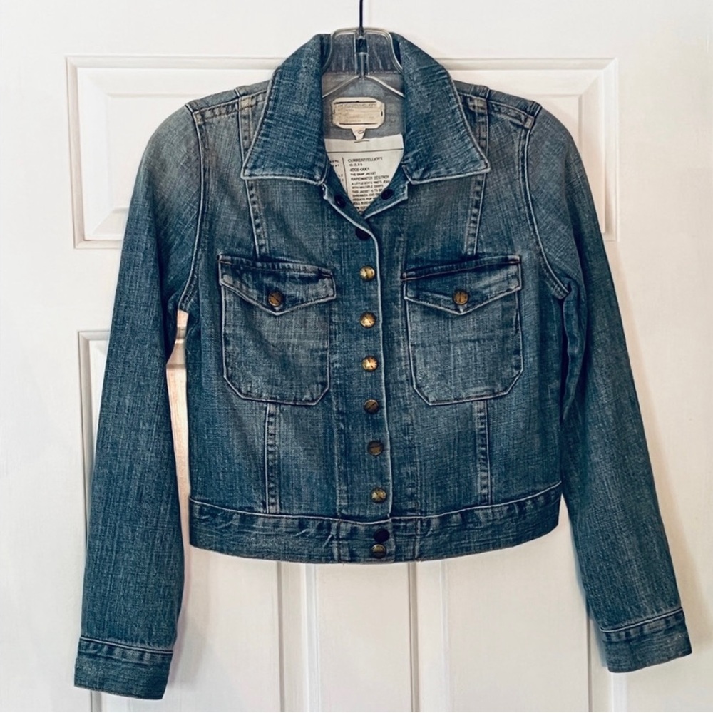Current/Elliott The Snap Jacket Denim